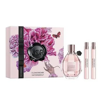 Женский парфюмерный набор Eau De Parfum Flowerbomb Viktor & Rolf