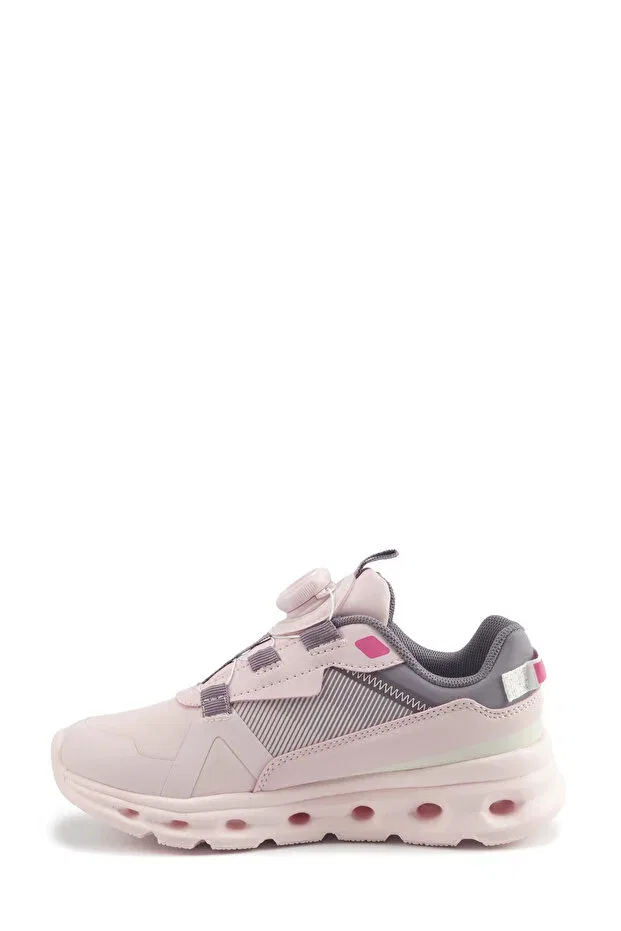 Детские спортивные кроссовки для девочек текстильные Ergos f 5pr pink girl's sports shoes Kinetix, Pembe-102014586 — фото 3