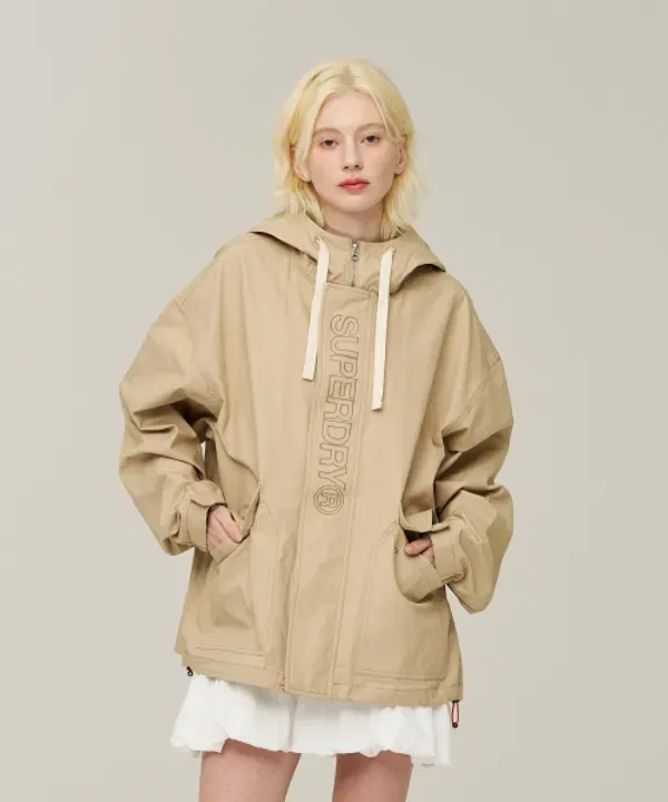 Ветровка Essential, Windbreaker, Superdry, бежевый