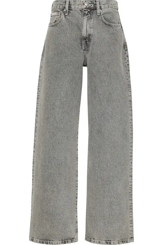 Женские джинсы широкие Calvin Klein, Gray