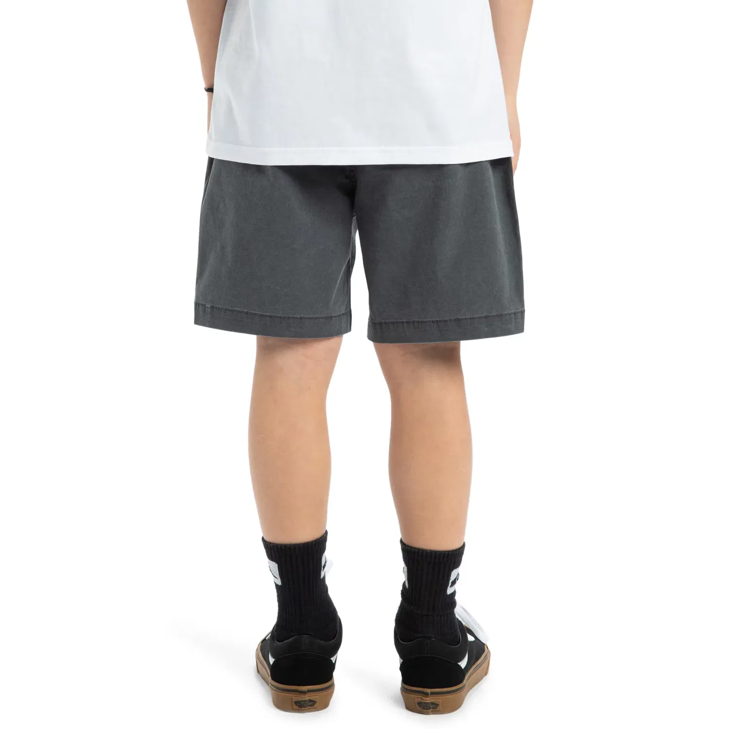 Детские шорты для мальчиков с эластичным поясом Taxer Youth 15" Quiksilver, Negro — фото 2