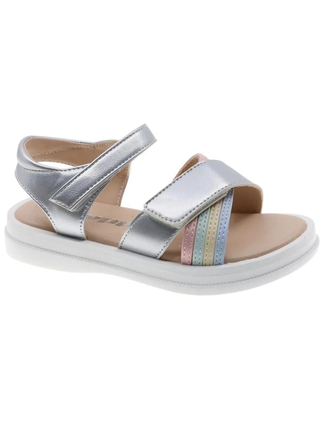 Сандалии Beppi Casual Sandal серебристого цвета