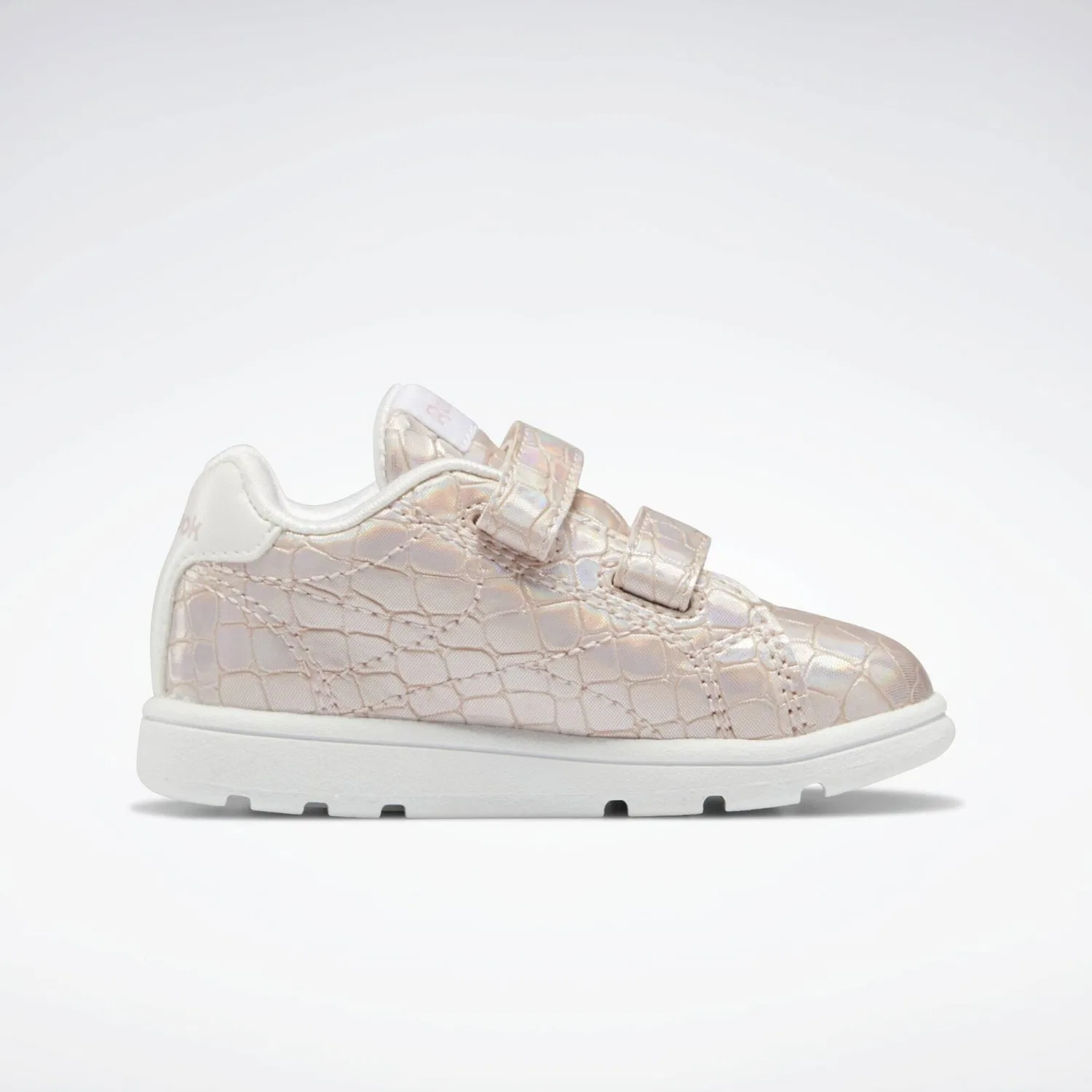 Детские кроссовки с блестками Royal Complete CLN 2 Reebok, Rosa Weiss — фото 3