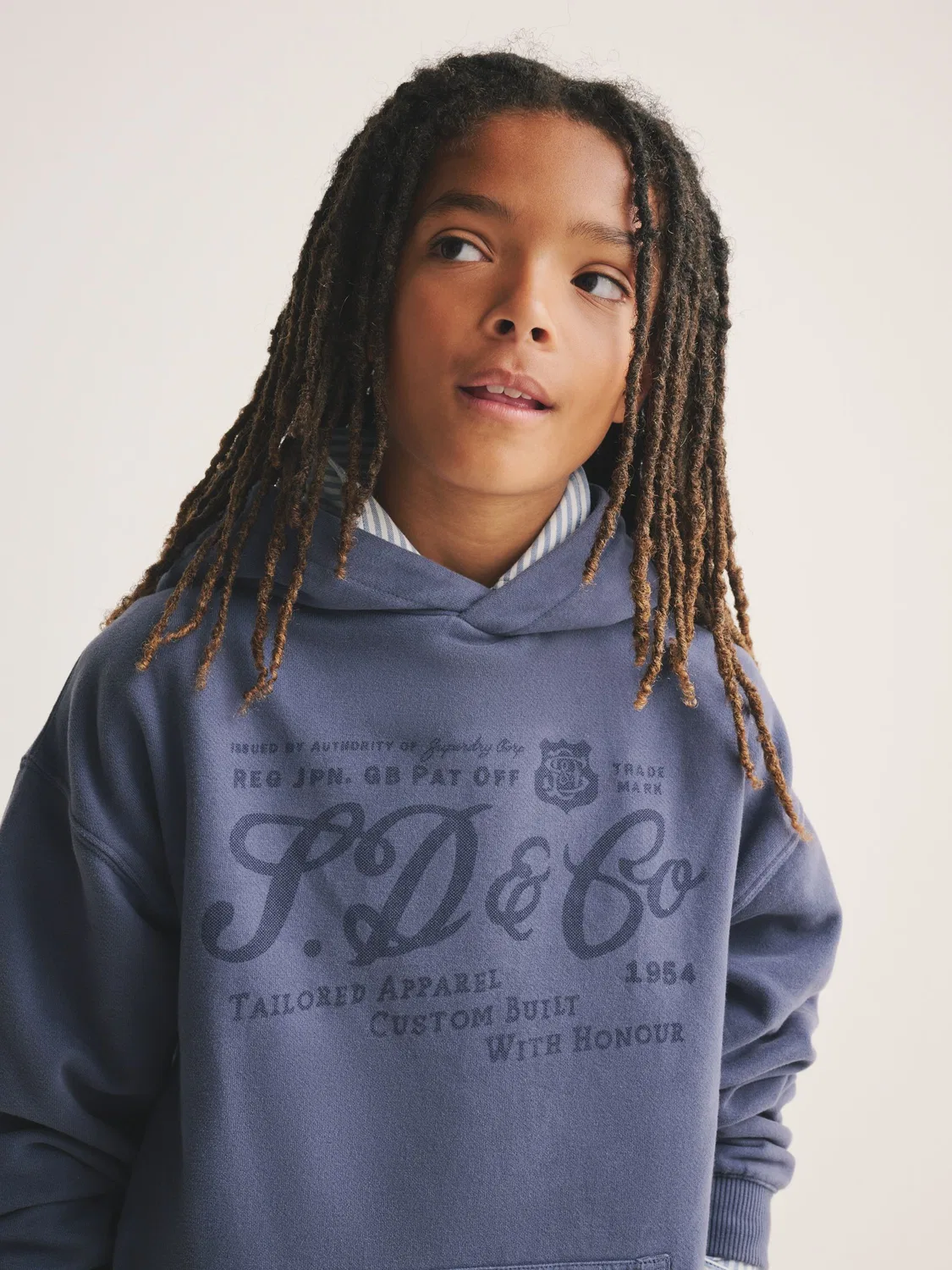 Худи Superdry Blue, синий — фото 3