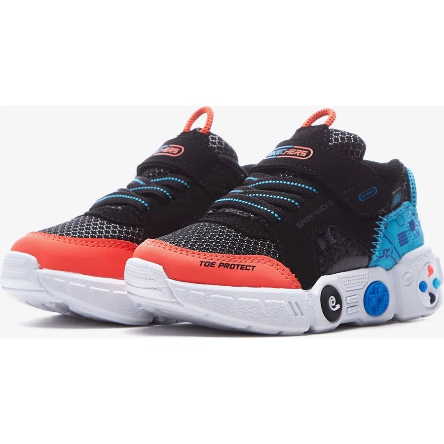 Детские кроссовки с дизайном Game Kicks Lil Gametronix Skechers, Синий — фото 3