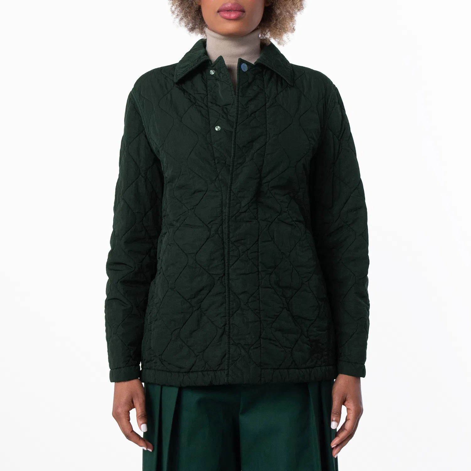 Пальто женское стеганое на кнопках Burberry, Ivy