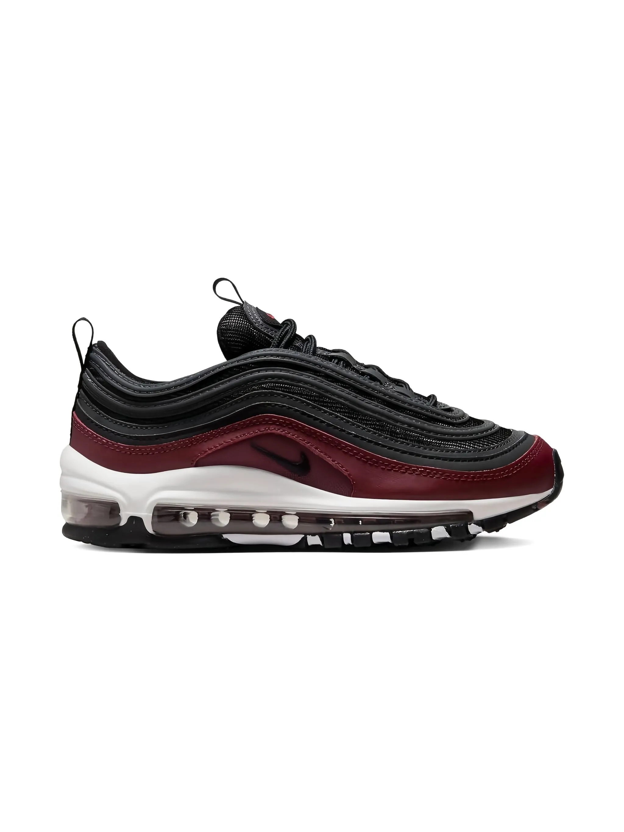 Кроссовки Air Max 97 Anthracite/Team Nike Kids, черный — фото 2