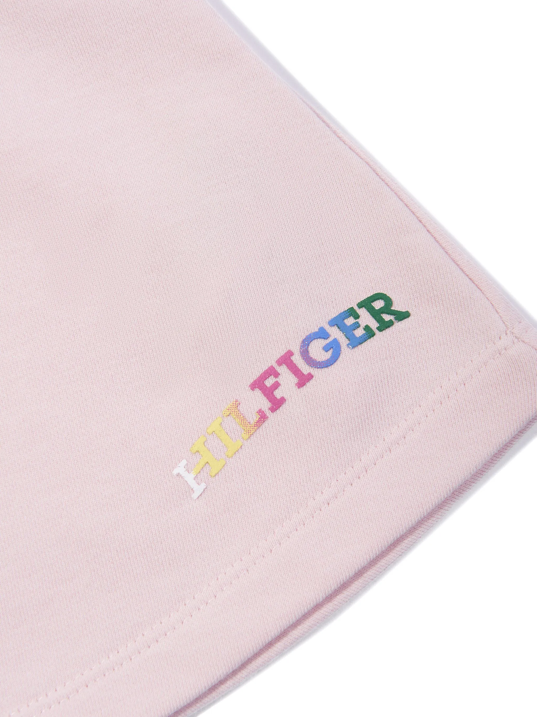 Юбка мини с логотипом Tommy Hilfiger Junior, розовый — фото 3