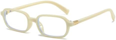 

Солнцезащитные очки прямоугольной формы 2027 года для женщин, винтажные очки с защитой от УФ-излучения UV400 для мужчин, модные панк-солнцезащитные очки MTZJH, Beige Clear