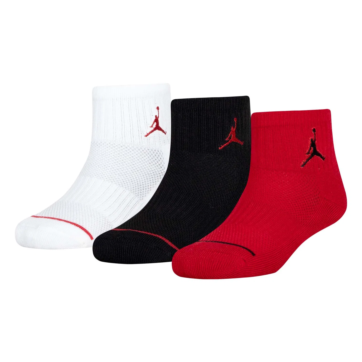 Детские носки с принтом Jordan Jumpman Quarter Socks R78, Цвет: Bunt