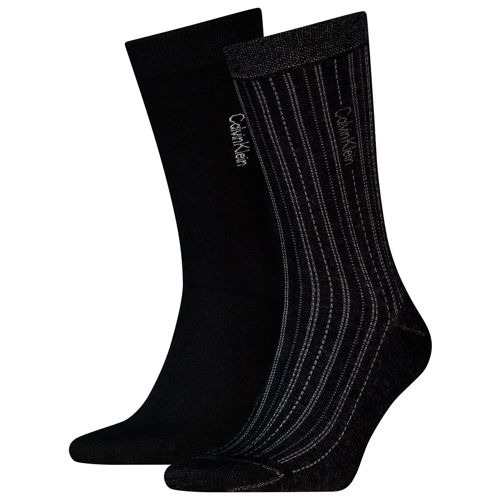 Мужские носки с высокой посадкой Calvin klein, Black
