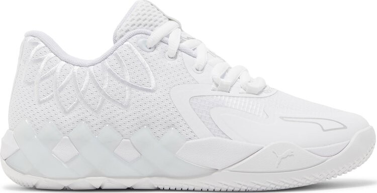 

Кроссовки Puma MB.01 Lo Jr Team Colors - Triple White, белый