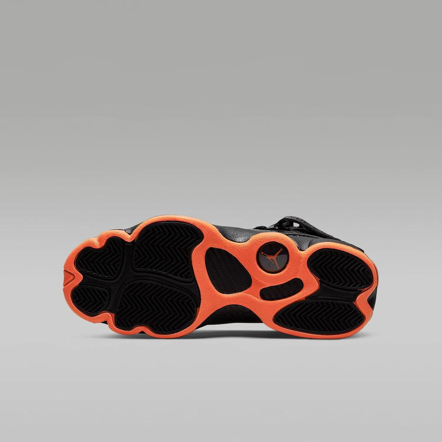 Детские кроссовки для мальчиков Jordan 6 Rings Nike, Black/Black/Infrared — фото 2