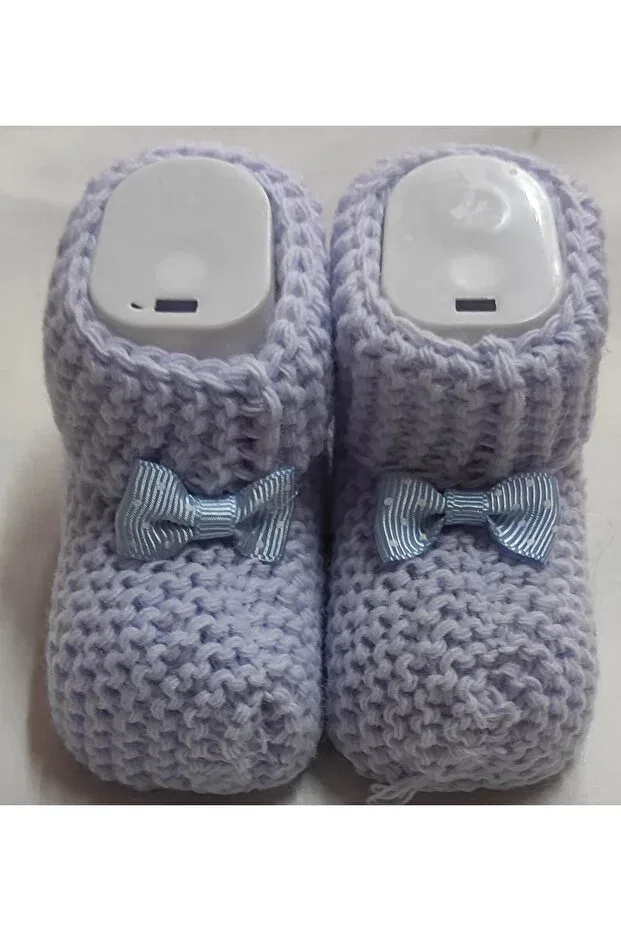 Детские пинетки из трикотажа Özbebişim, Blue