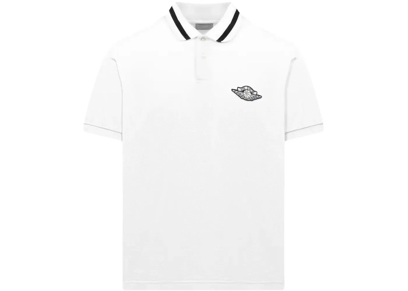 Мужское поло Dior x Jordan Polo Dior, White