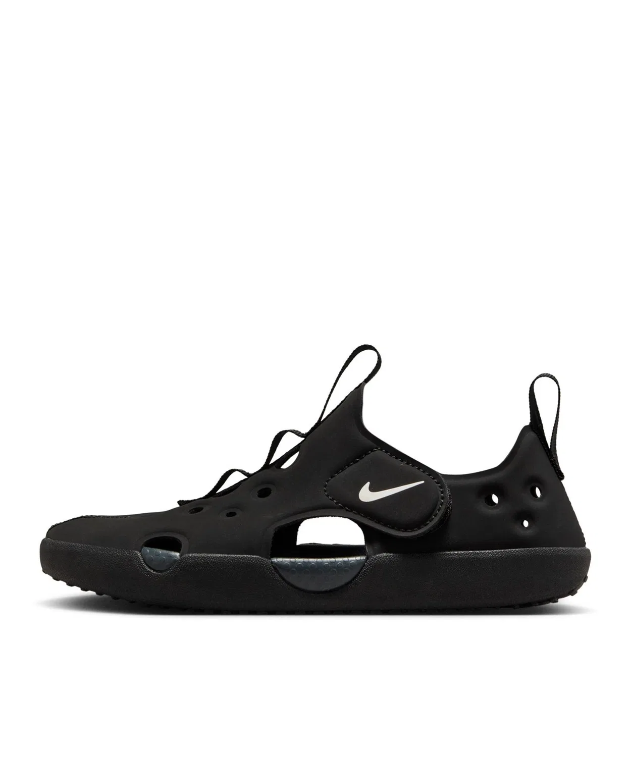 Детские сандалии без застежки NIKE Sunray Protect 4 PS, Black/White