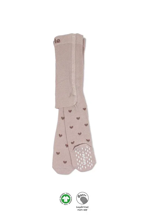 Детские колготки с принтом Bistyle, Pink