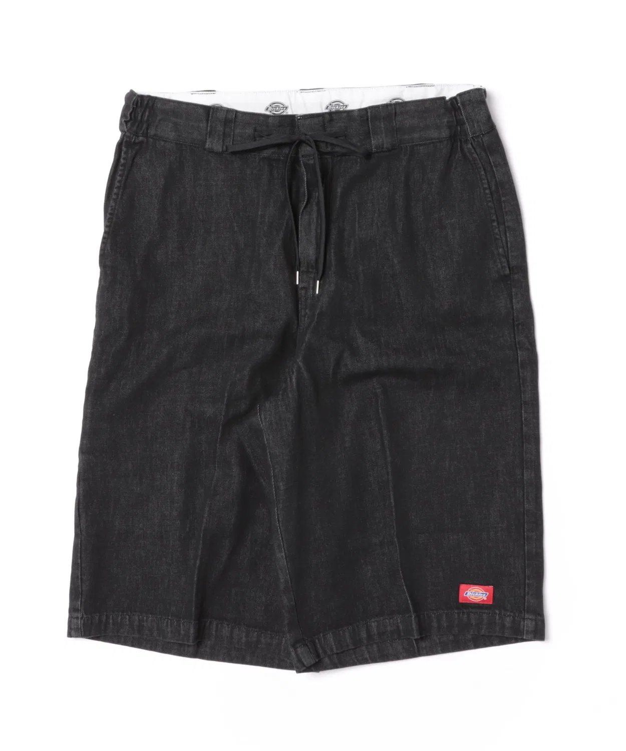 Детские джинсовые шорты с эластичным поясом Easy Work Shorts Dickies, Черный — фото 2