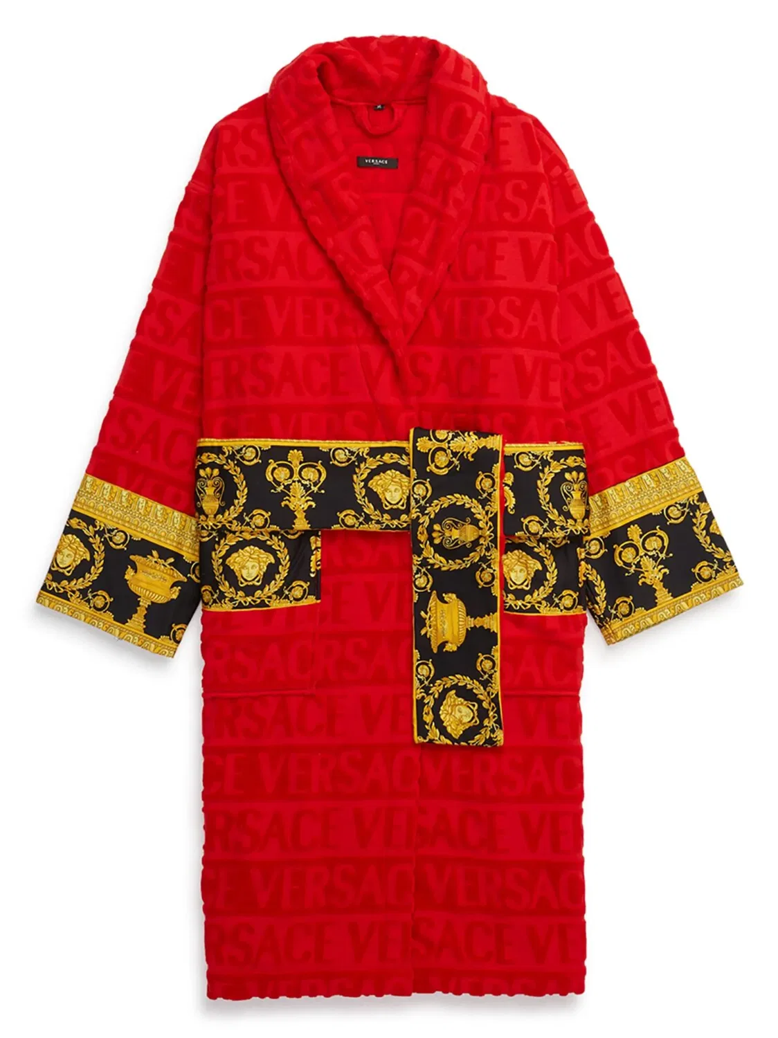 Versace Халат I Love Baroque красный