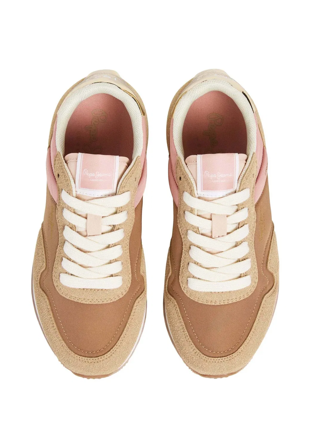 Тренажеры Hailon Basic G - тренеры Pepe Jeans, Camel Beige — фото 3