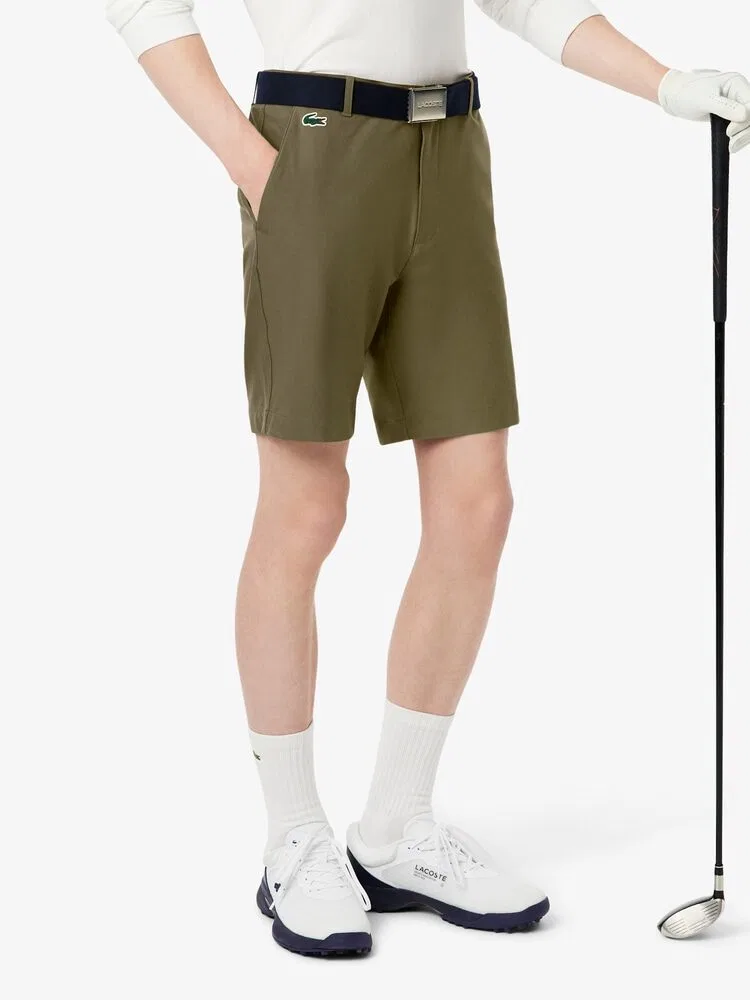 Чино-бермуды для гольфа LACOSTE, Khaki — фото 2