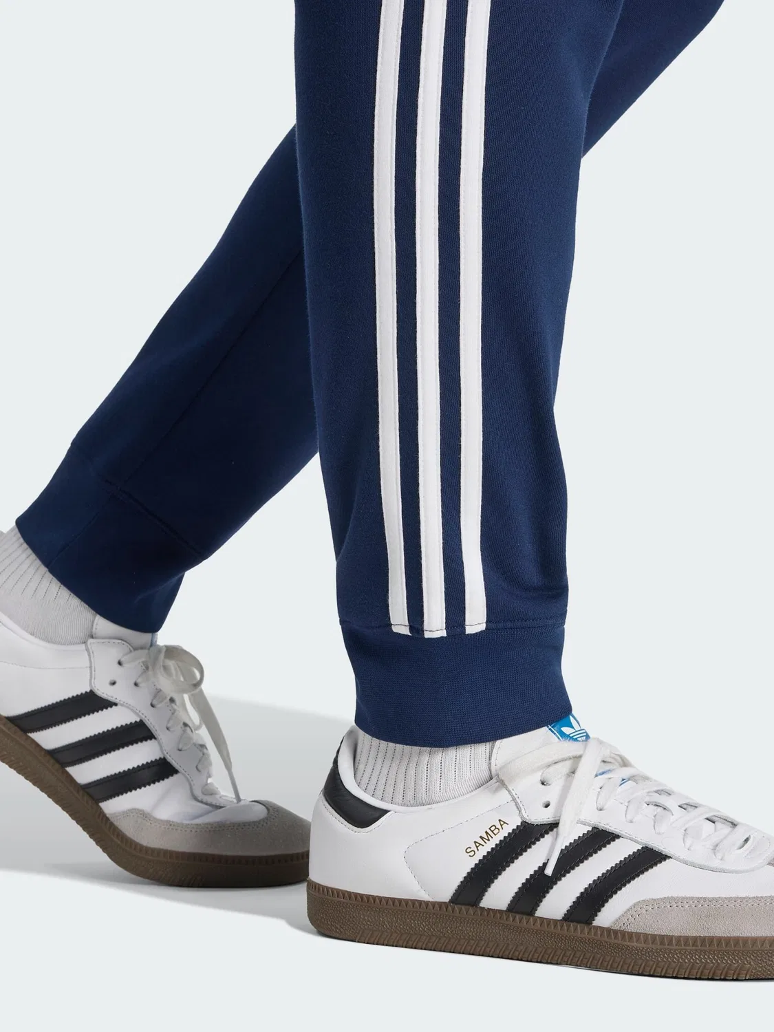 Мужские спортивные штаны стандартного кроя Sweatjoggers Adidas, темно-синий — фото 4