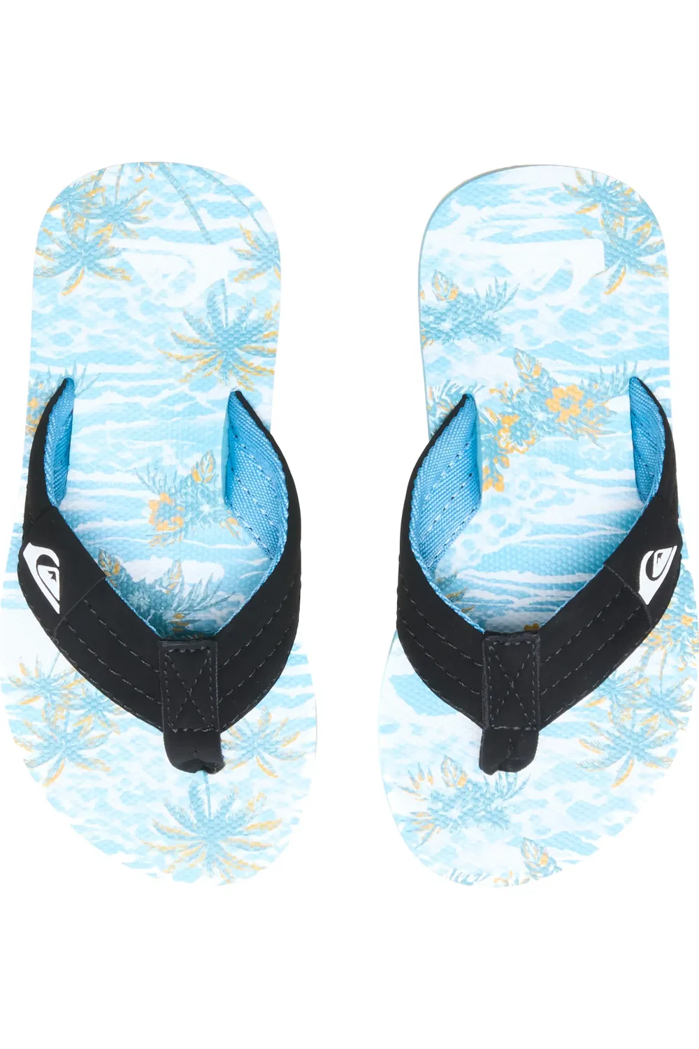 Сандалии детские легкие Moncata Layback Quiksilver, Black/Multi — фото 3