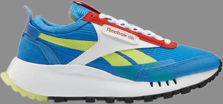 

Кроссовки classic leather legacy j 'dynamic blue red' Reebok, синий