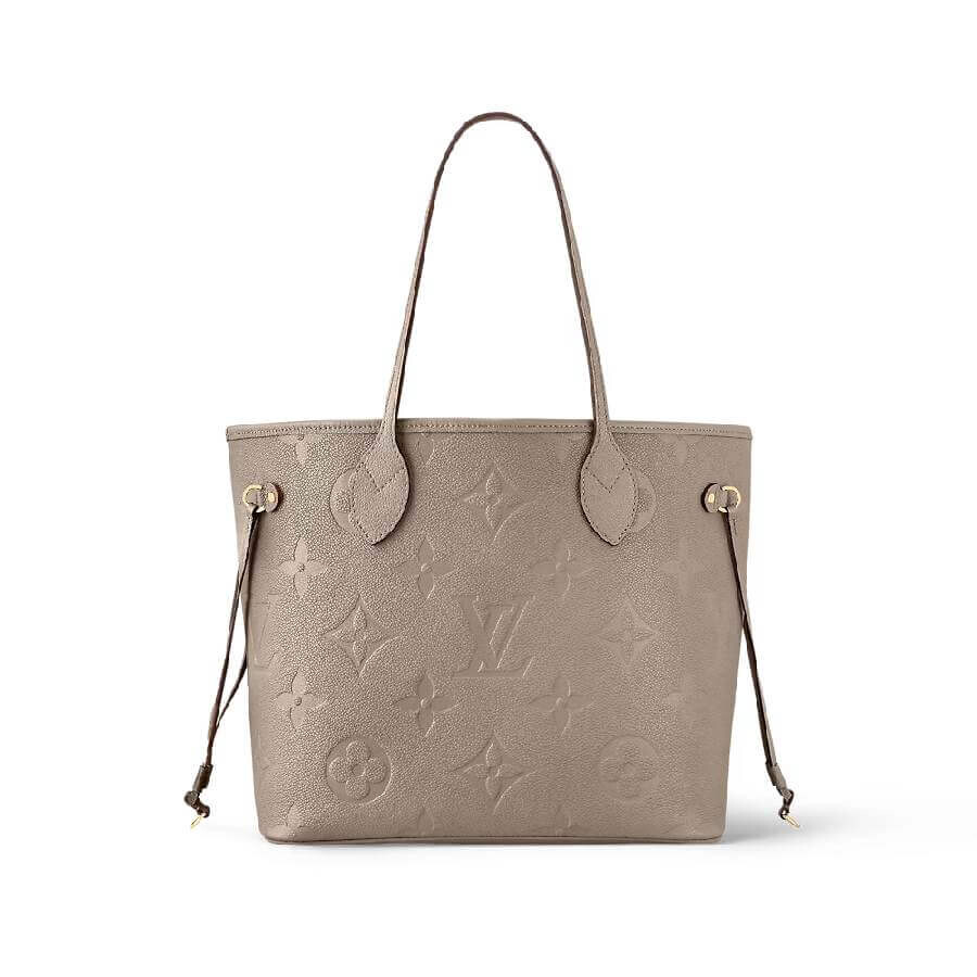 

Сумка Louis Vuitton Neverfull MM, серо-бежевый