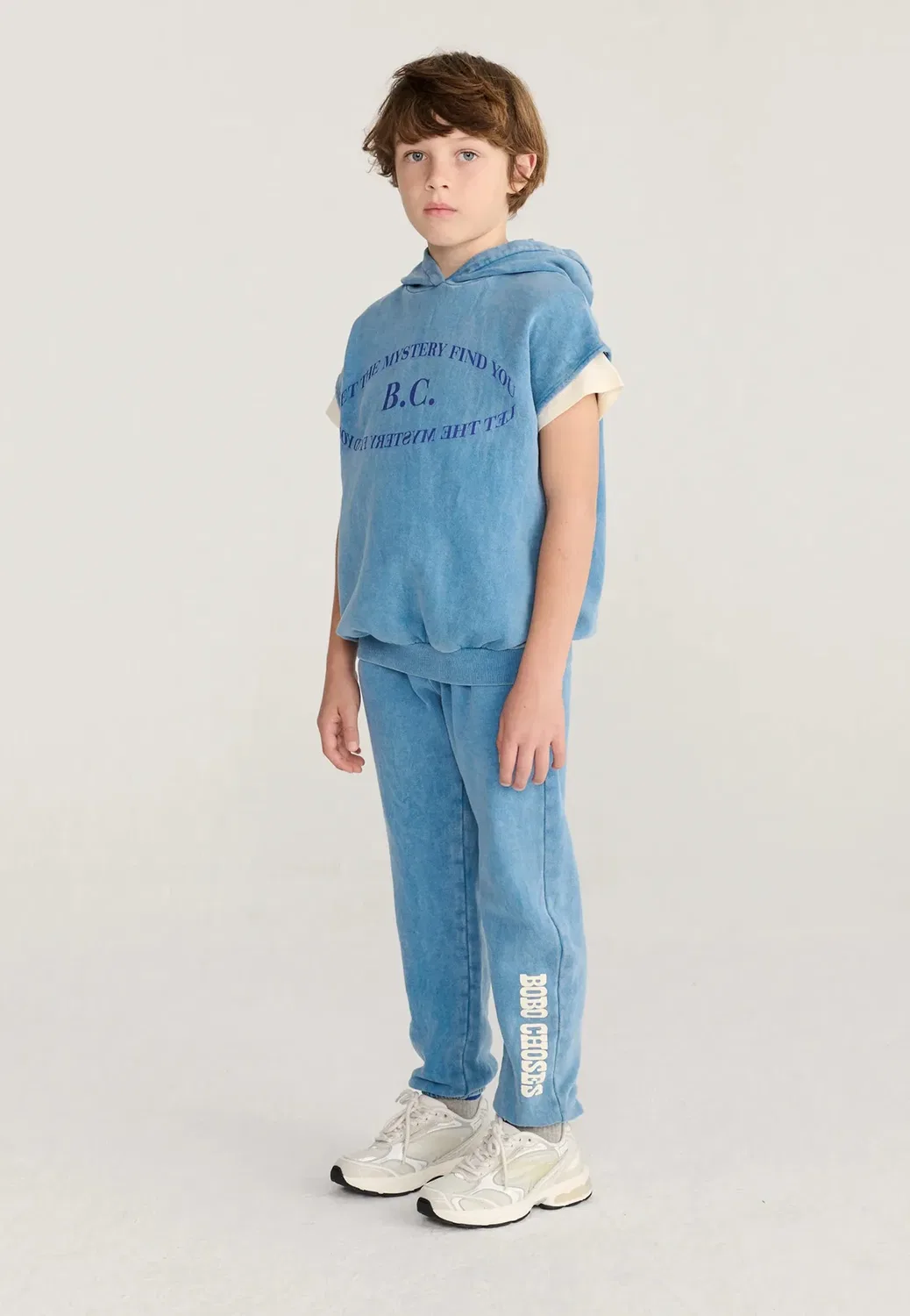 Спортивные штаны в стиле поп-музыки унисекс Bobo Choses, Rinsed Denim