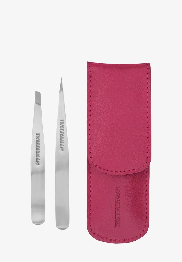 Набор пинцетов для бровей Petite Tweeze Set Tweezerman, Pink