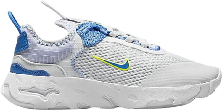 Кроссовки Nike React Live PS 'Grey Fog Game Royal', серый — фото 2