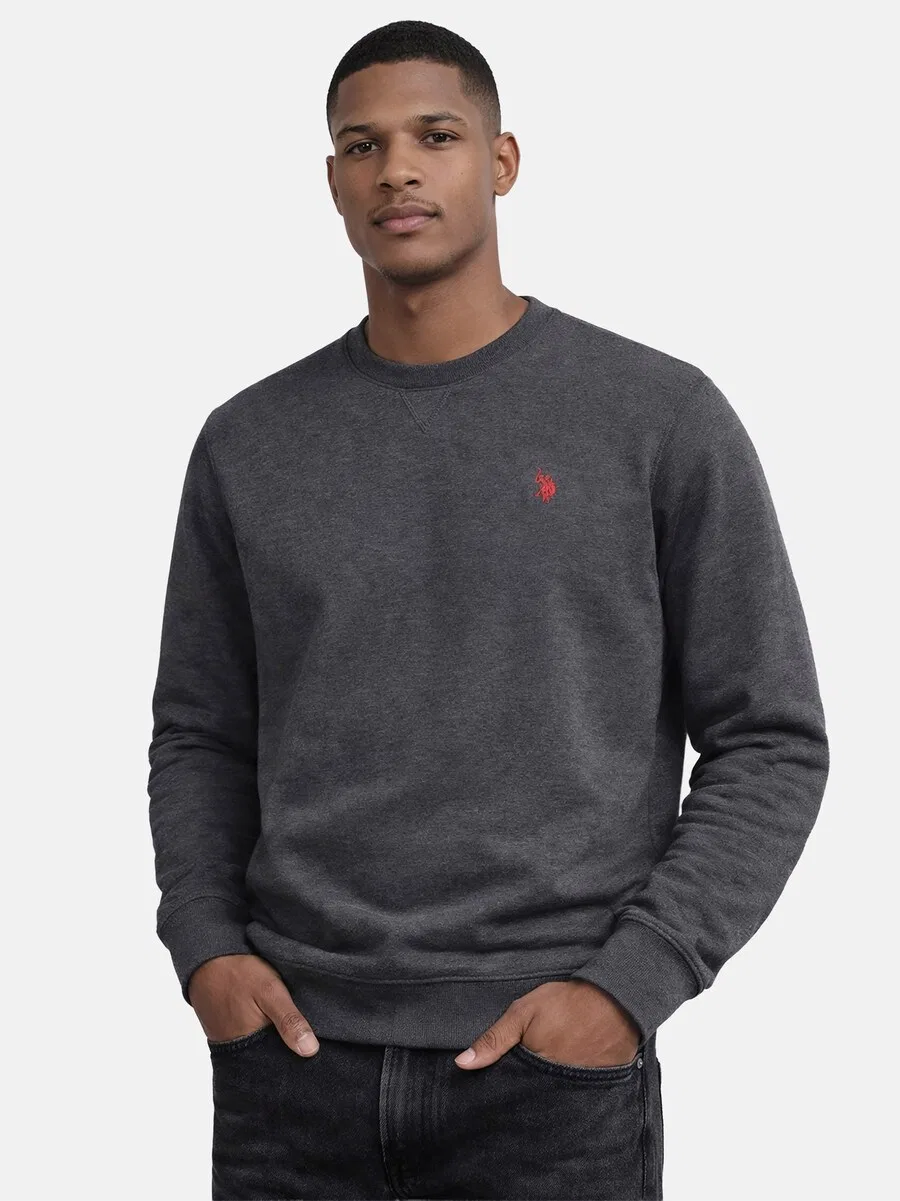 Толстовка U.S. POLO ASSN. цвета антрацит — фото 2