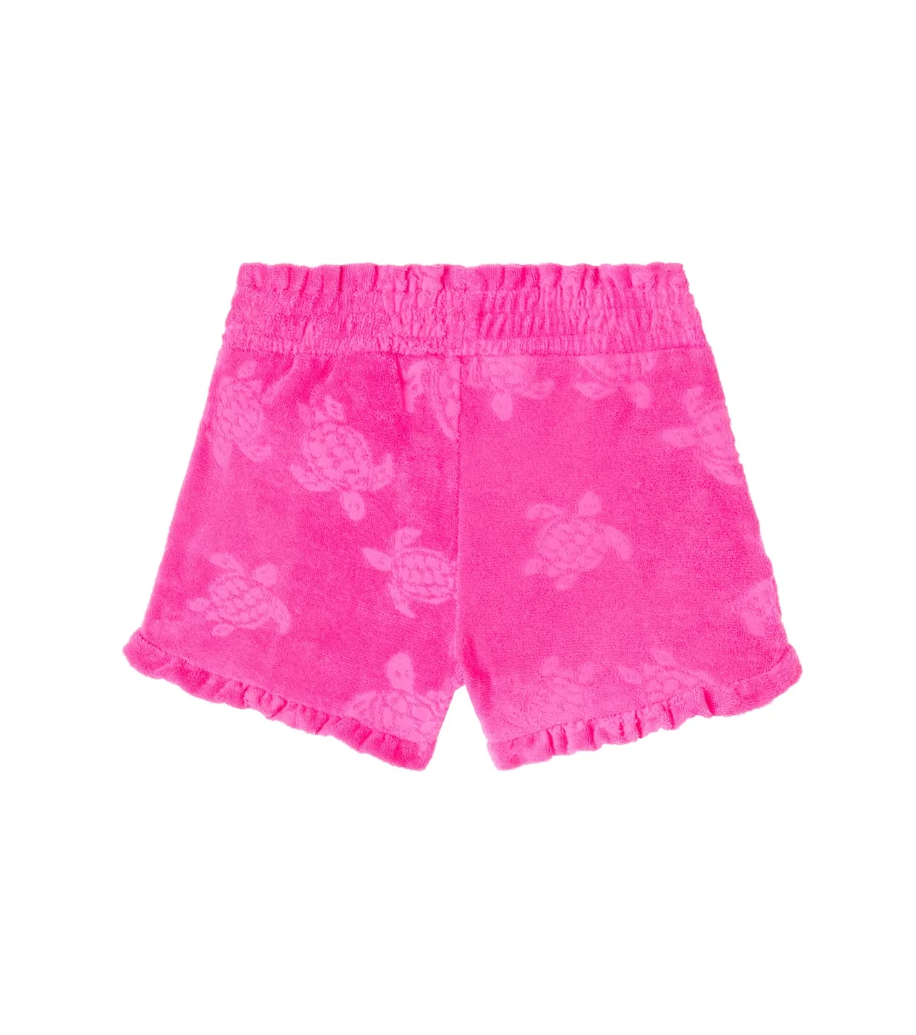 Шорты хлопковые махровые Vilebrequin Kids, розовый — фото 4