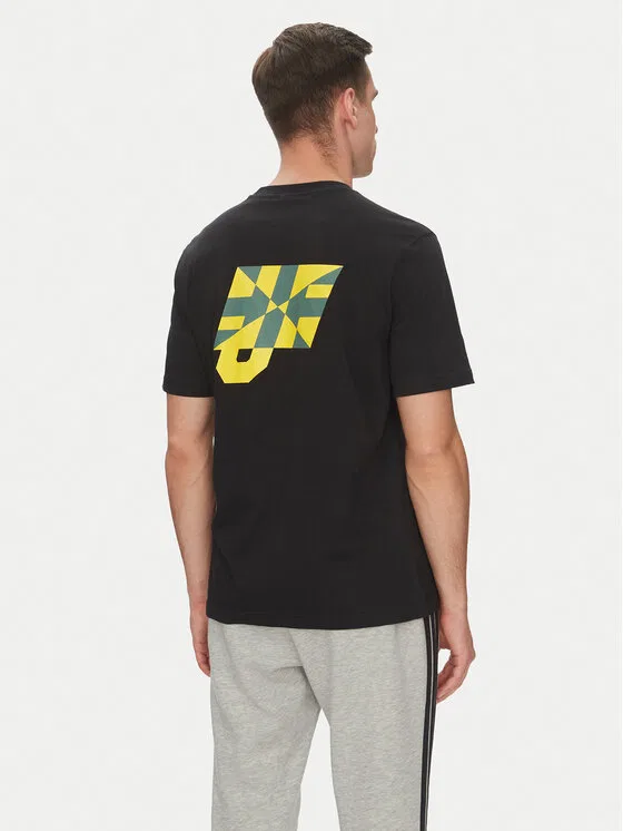 Футболка regular fit Jamaica Adidas, черный — фото 3