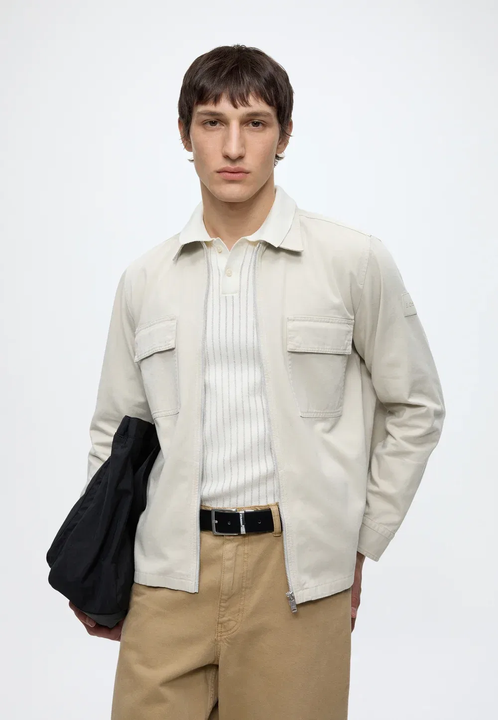 Lorum - летняя куртка Boss, Light Beige — фото 4