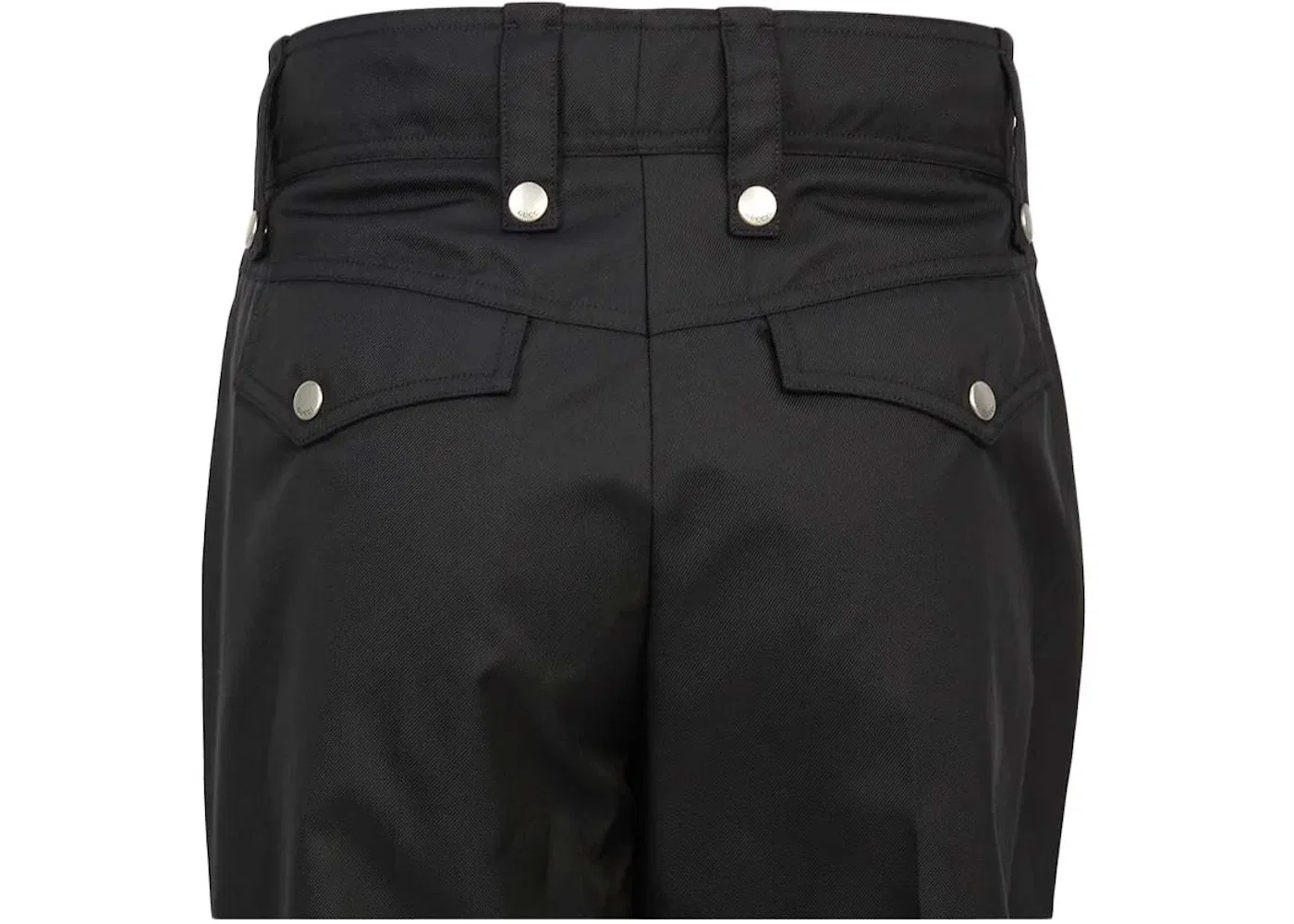 Мужские брюки с боковой молнией Pants Gucci, Black — фото 3