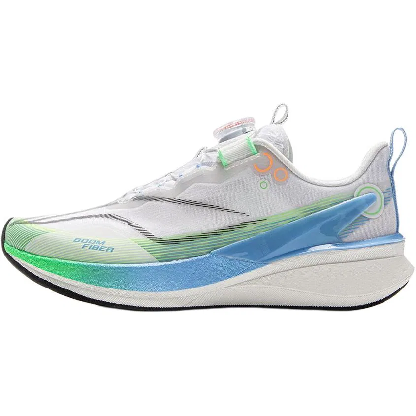Детские кроссовки для бега с амортизацией Red Hare 8 PRO Li-Ning YOUNG, Standard White/Neon Crystal Green — фото 3