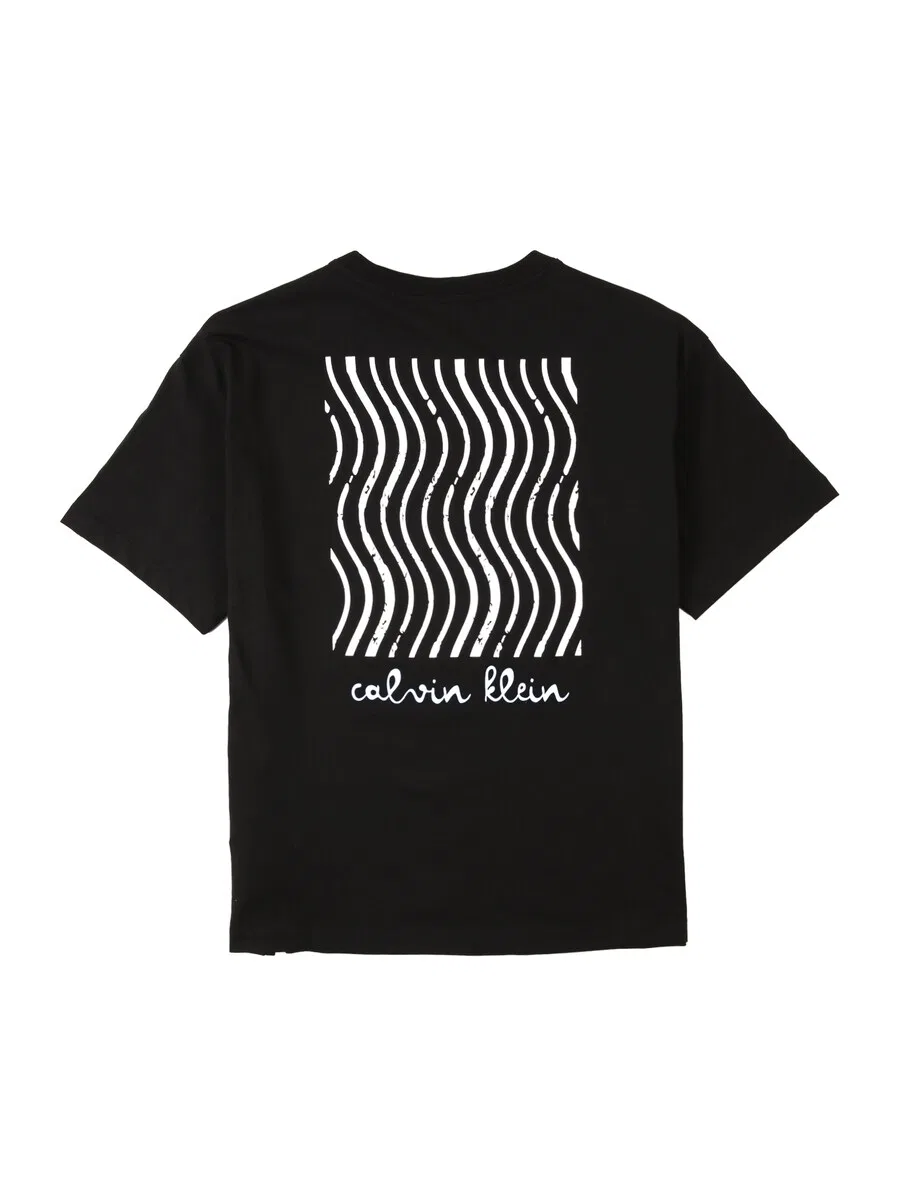 Рубашка Calvin Klein Jeans черного цвета — фото 2