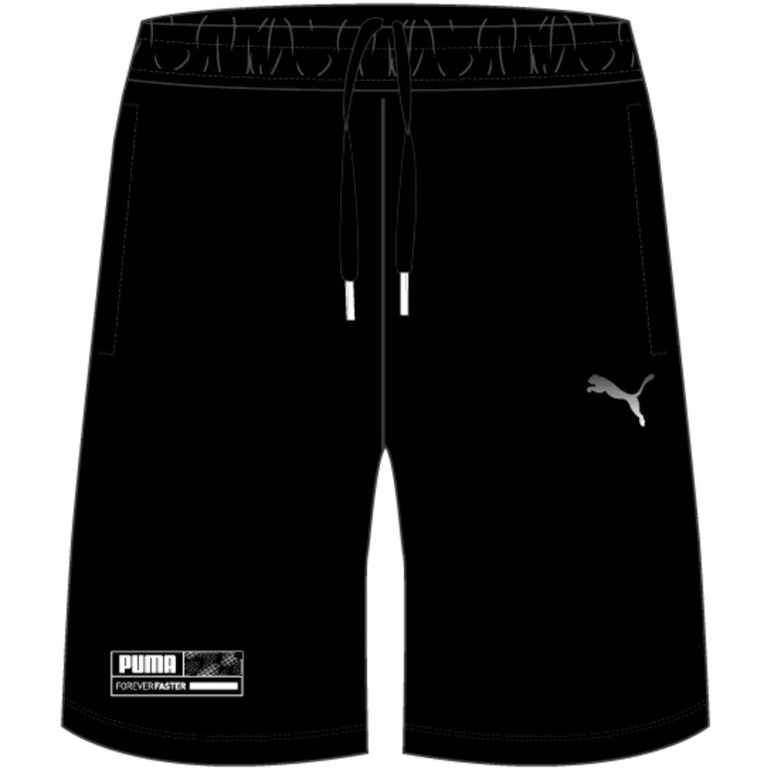 Детские шорты с принтом Active Sports Woven Shorts B Puma, Schwarz