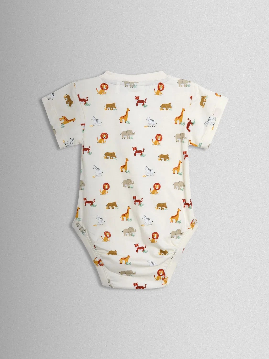 Боди с коротким рукавом, 2 шт. Jojo Maman Bébé, натуральный — фото 3