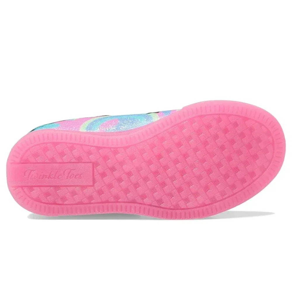 Детские кроссовки Skechers Twinkle Sparks Ice 2.0 - Shimmering Sky, мультиколор — фото 3