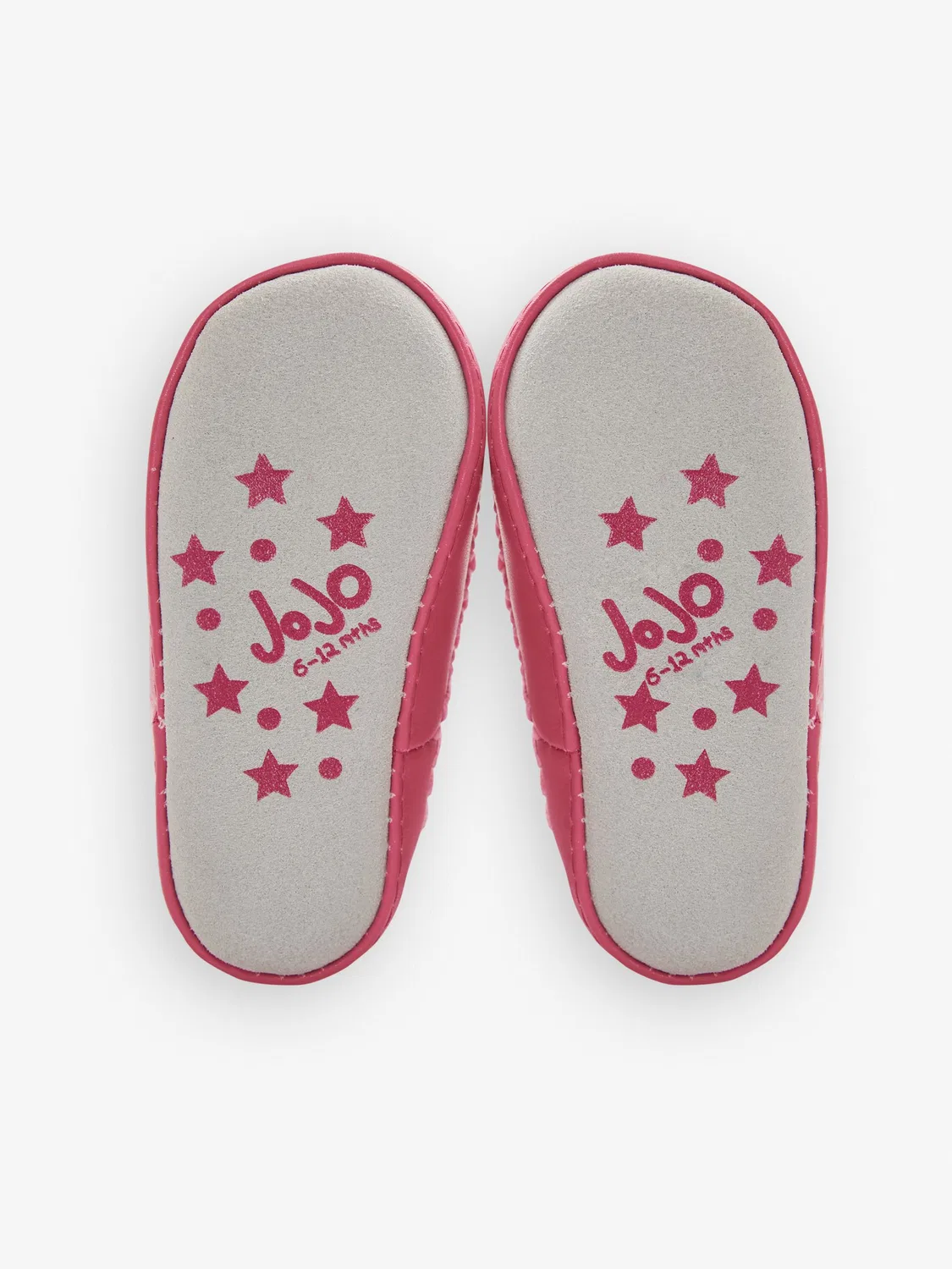 Мокасины-носочки Mouse Moccasin Slipper Socks Jojo Maman Bébé, розовый — фото 2