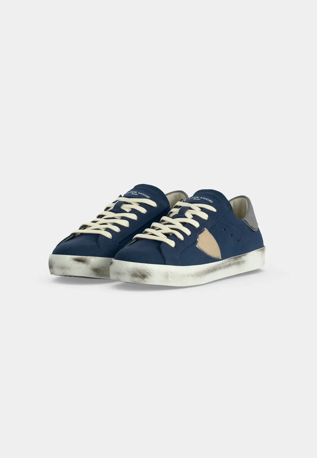 Унисекс - кроссовки Philippe Model, Dark Blue/Grey/Silver-Coloured/Sand — фото 3
