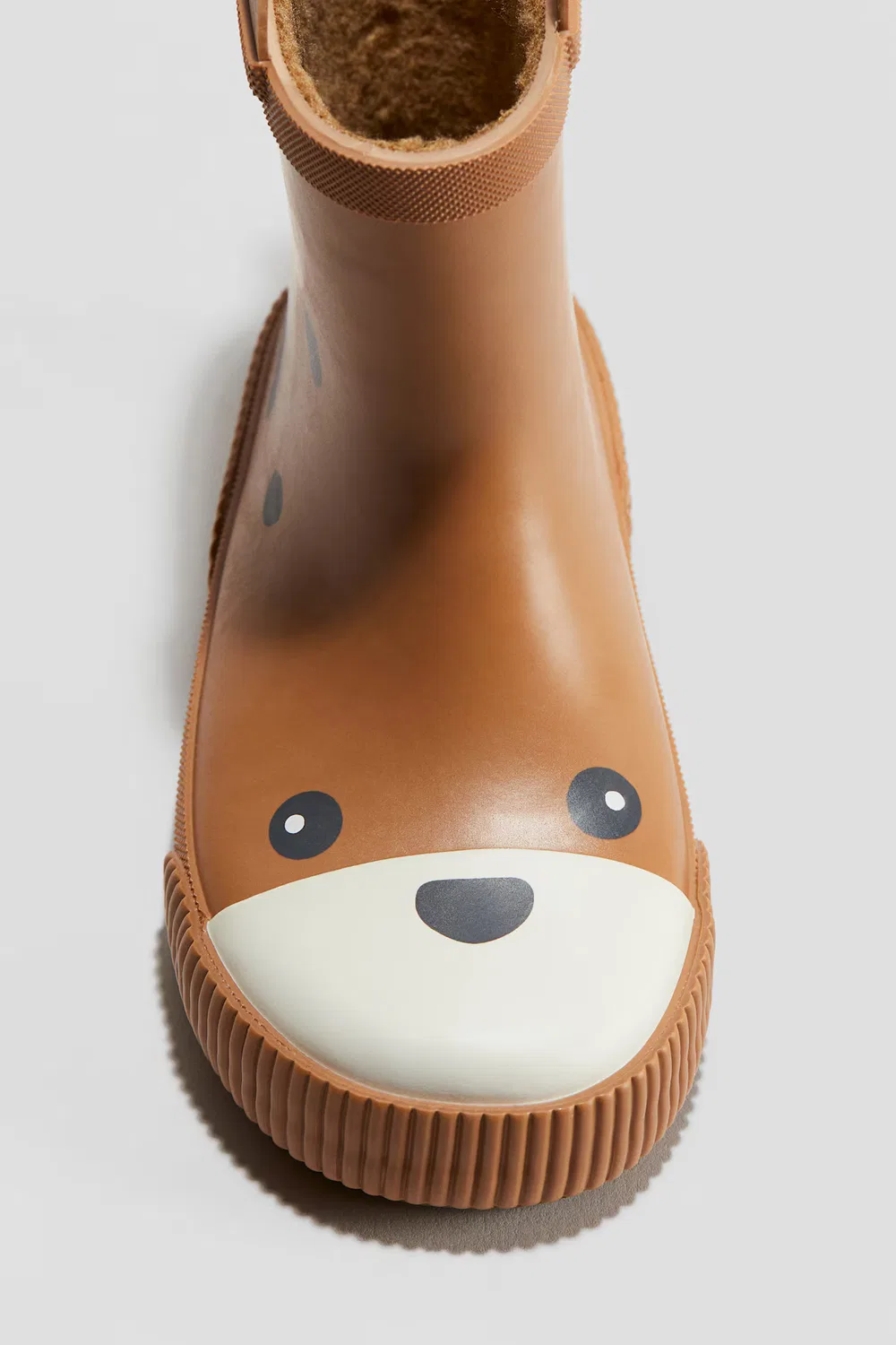 Резиновые сапоги с флисовой подкладкой H&M, Braun/Hund — фото 3