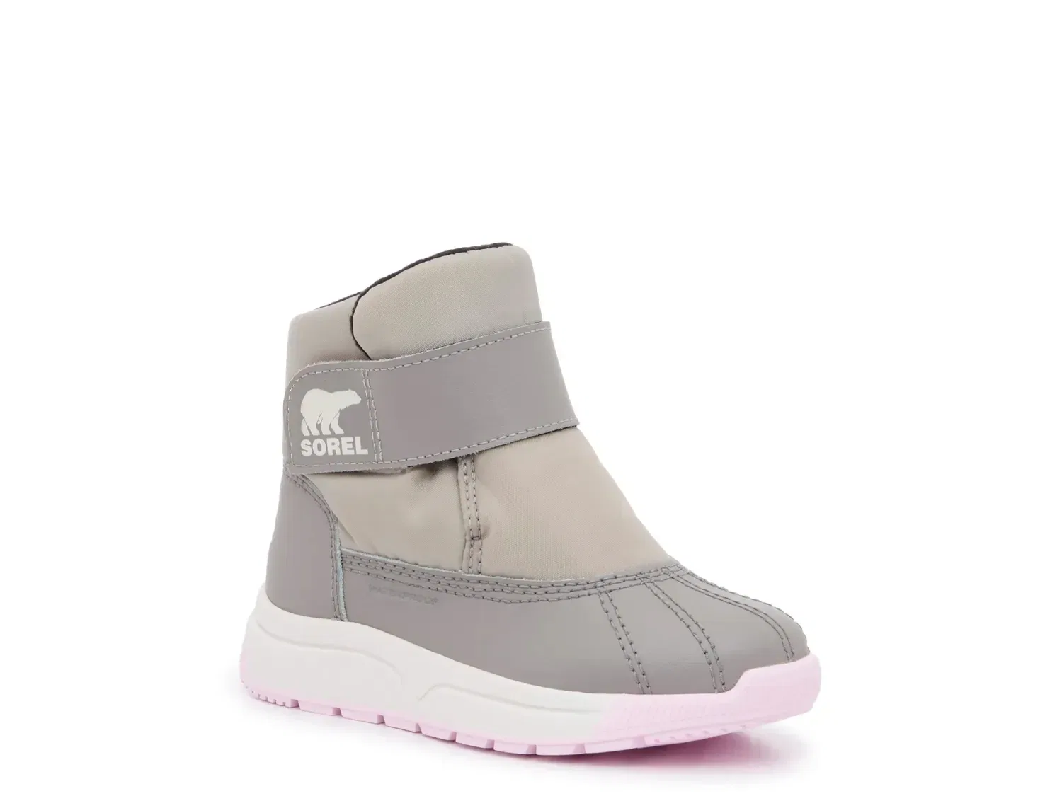 Ботинки Whitney III Strap, SOREL, серый/розовый