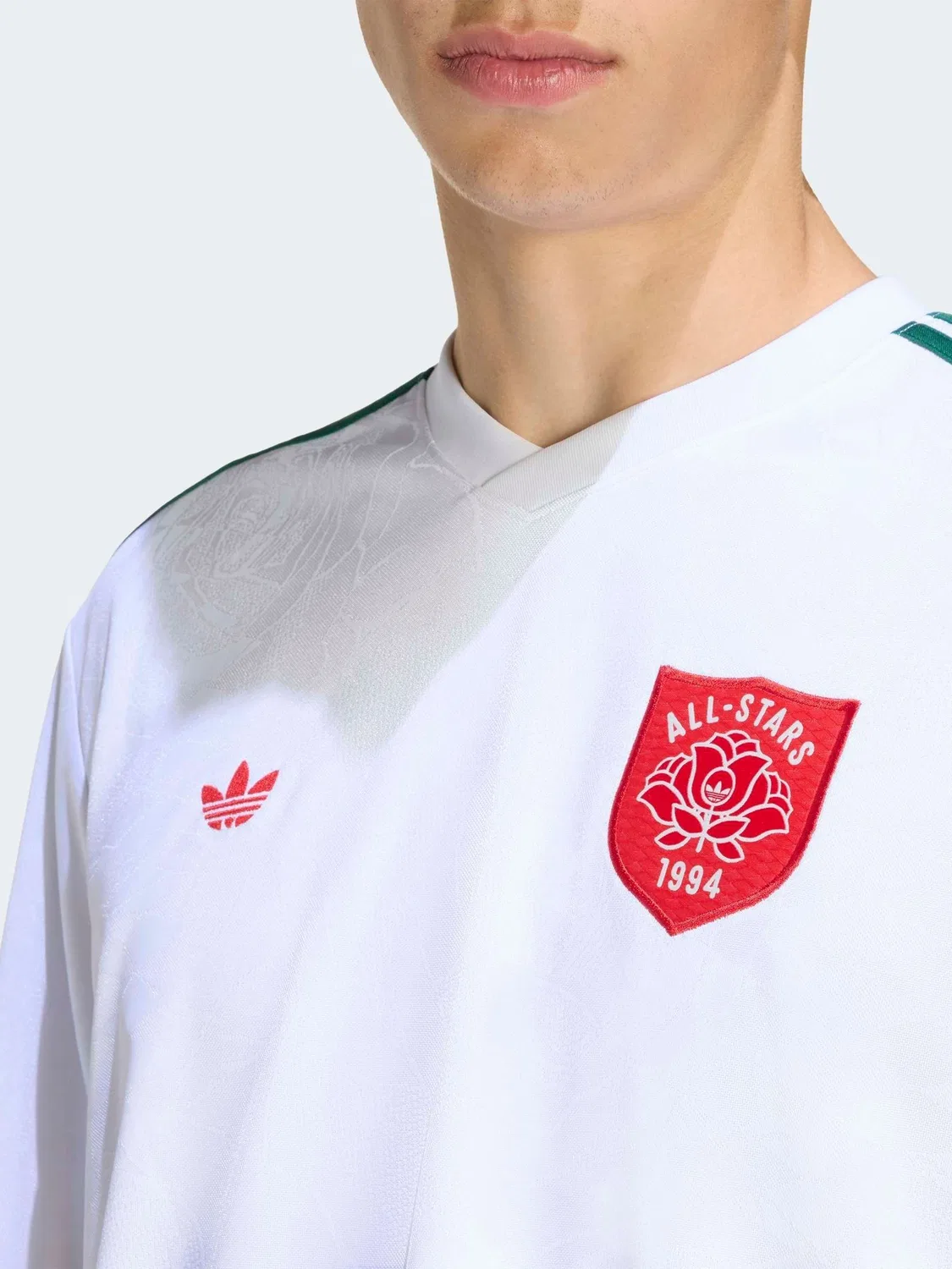 Футболка Jersey Roses, adidas Originals, белый — фото 3
