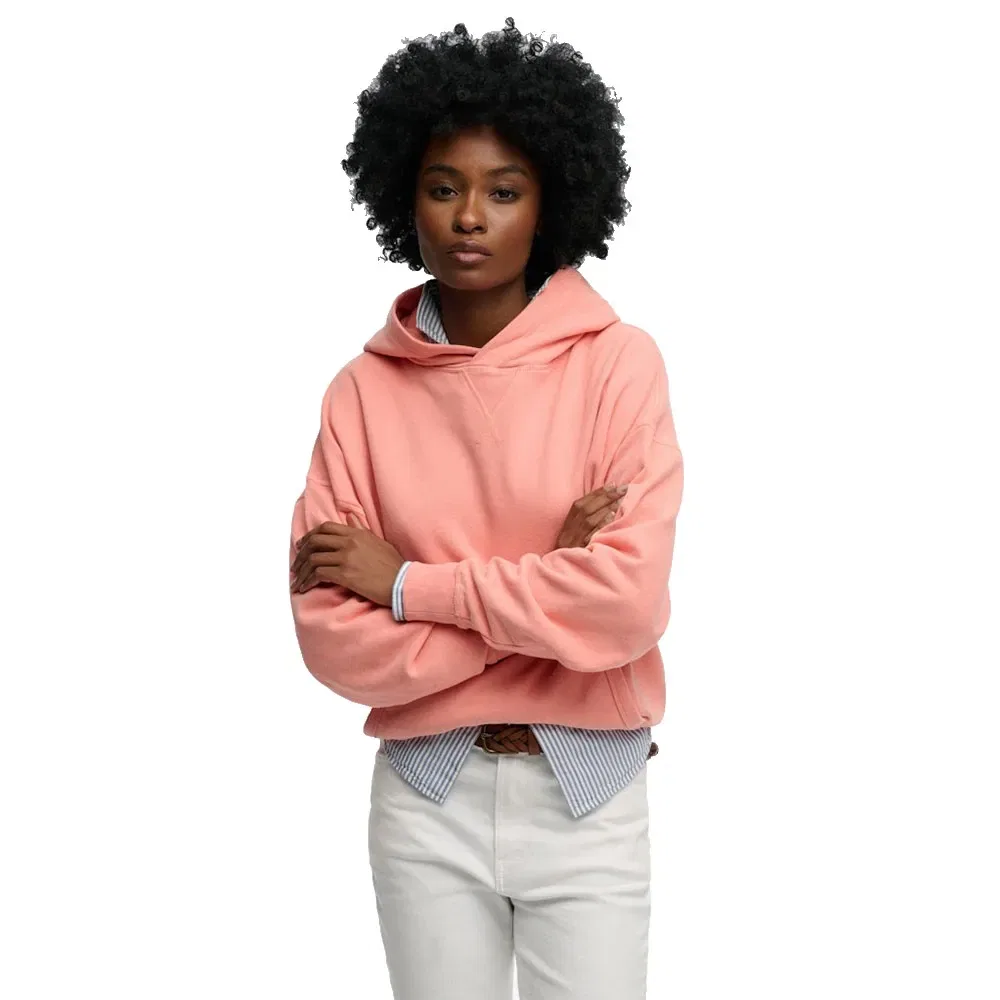 Худи Relaxed Superdry Studios, розовый