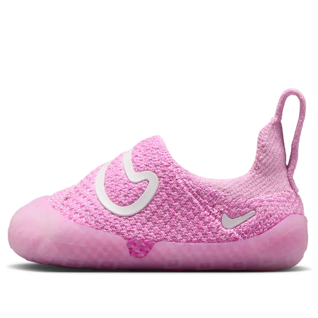 Детские кроссовки с трикотажным верхом Swoosh 1 'Pink Rise' Nike, Pink Rise/Playful Pink/Light Soft Pink/Sail