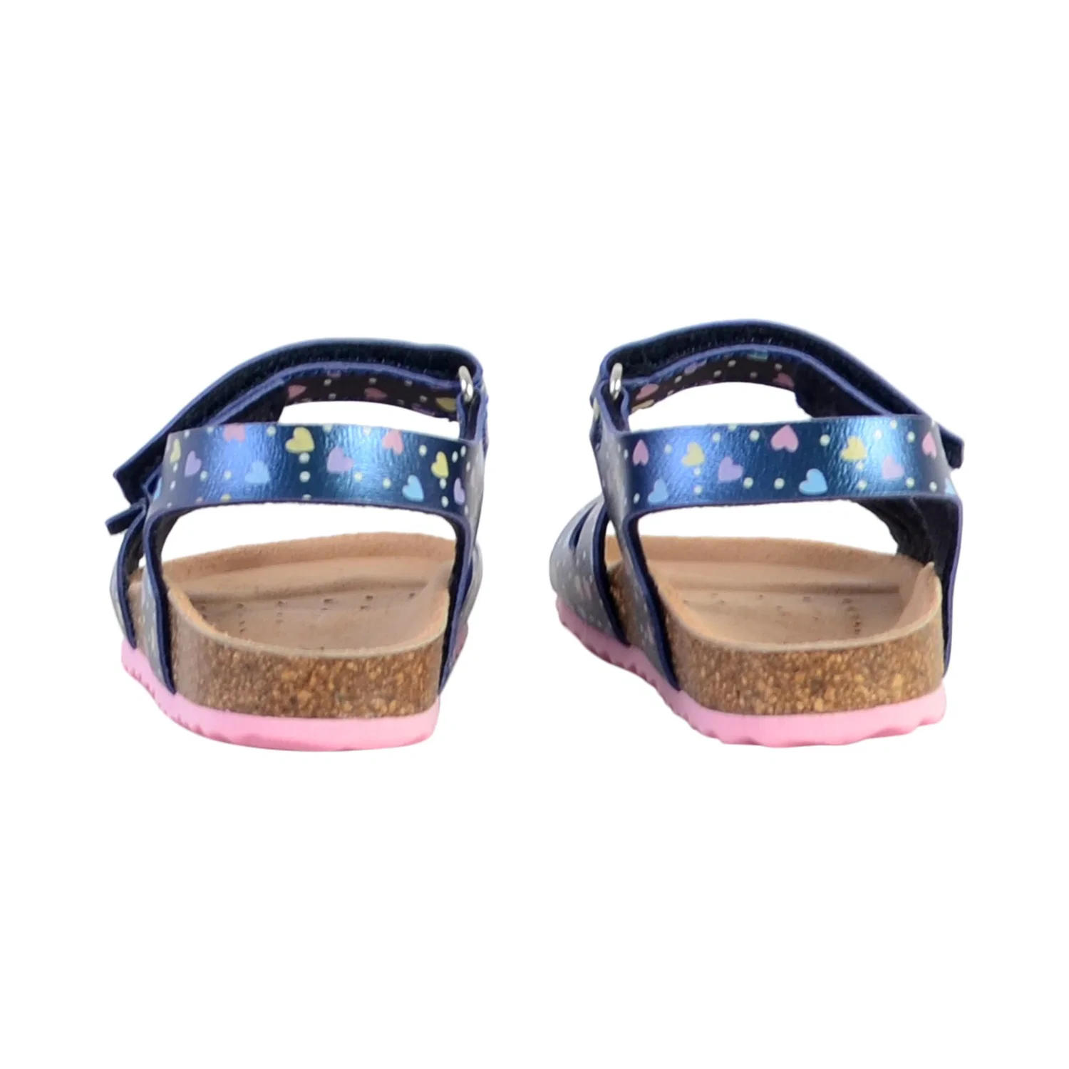 Детские сандалии с закрытым носком Geox Modell B Sandal Chalki Girl, Blau — фото 4